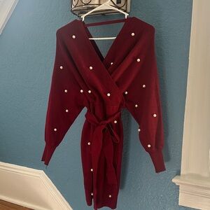 HWA APPAREL WRAP DRESS